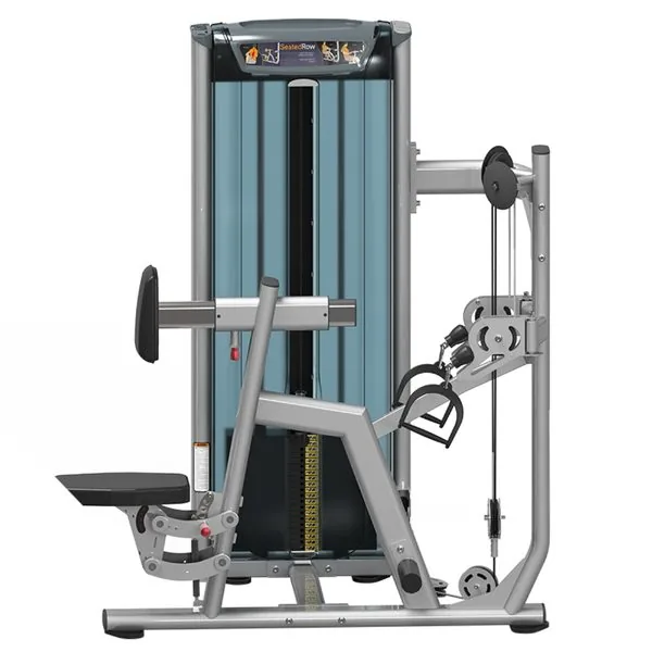 Chest-Supported Pulling on a Seated Row Machine